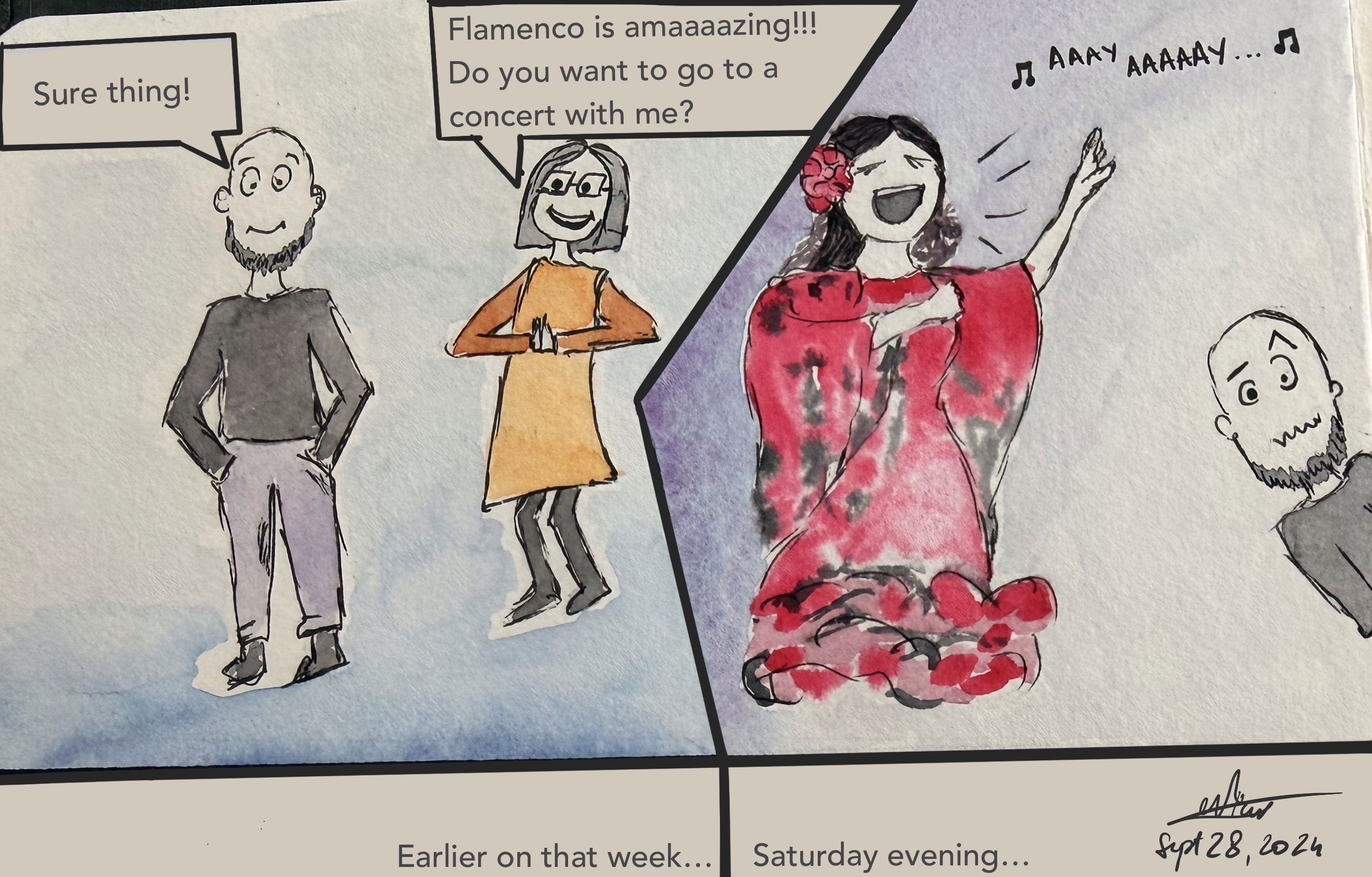 Flamenco concert