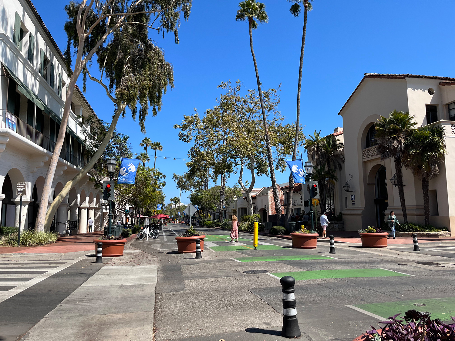 Santa Barbara main street.